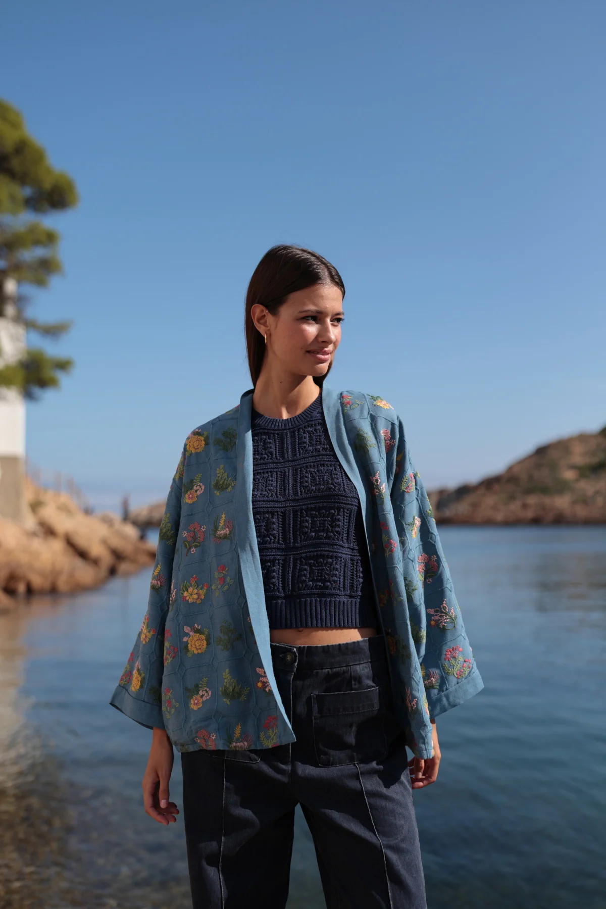GIACCA KIMONO FANTASIA FIORI - Image 3