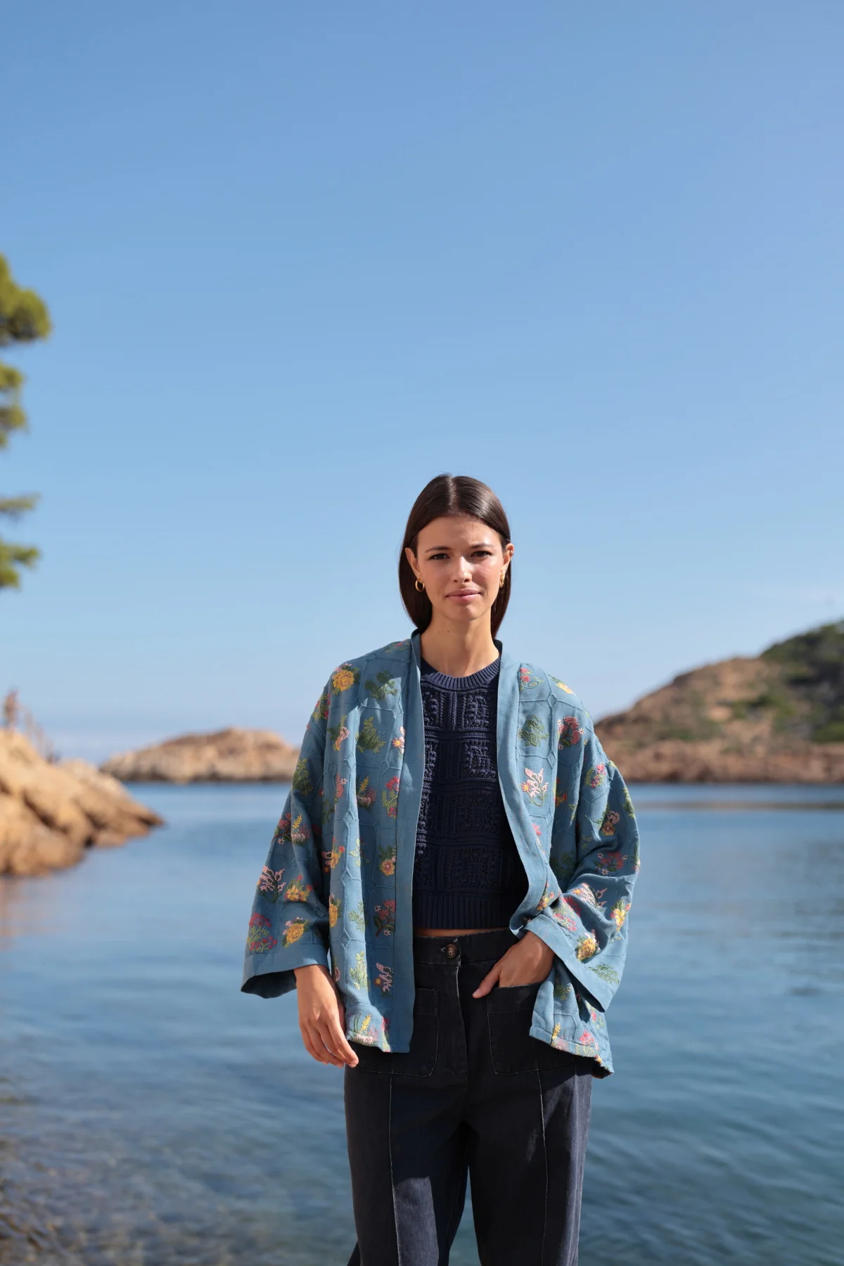GIACCA KIMONO FANTASIA FIORI - Image 4