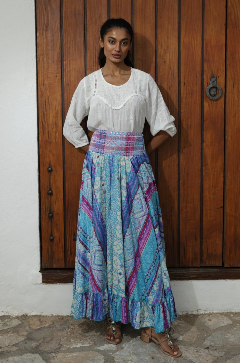 GONNA IN MISTO SETA - Image 3