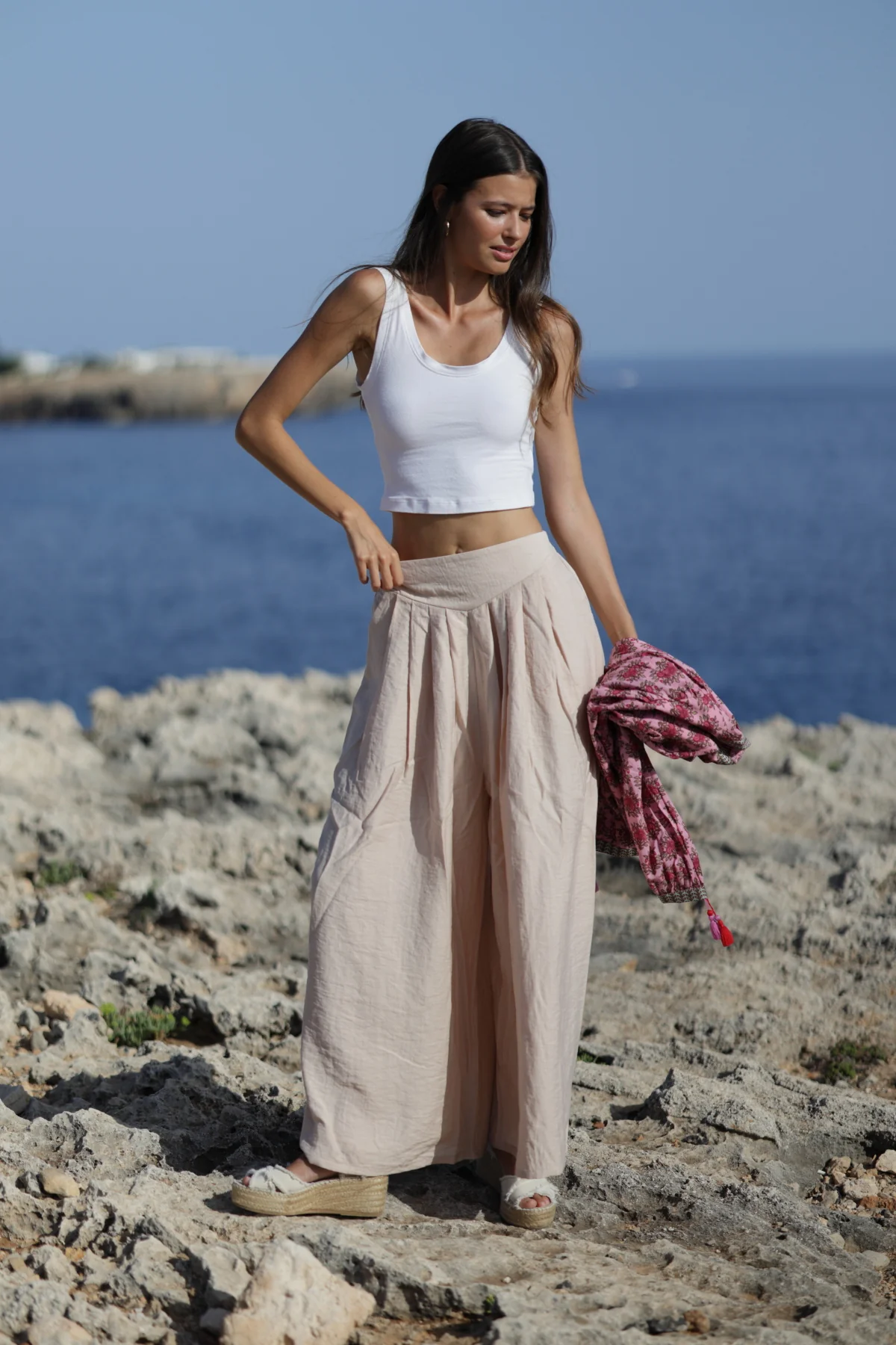PANTALONE IN MISTO LINO - Image 10