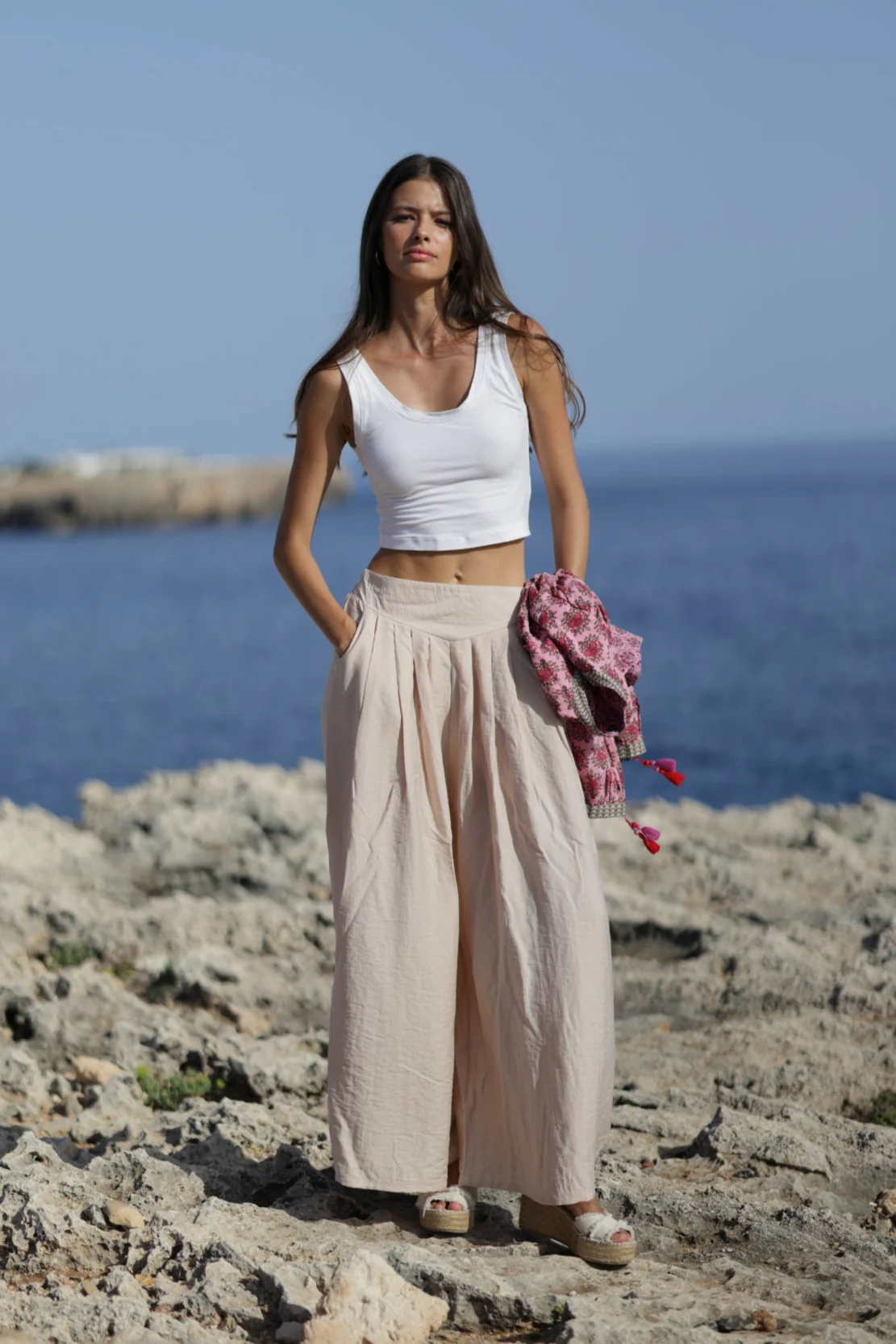 PANTALONE IN MISTO LINO - Image 8
