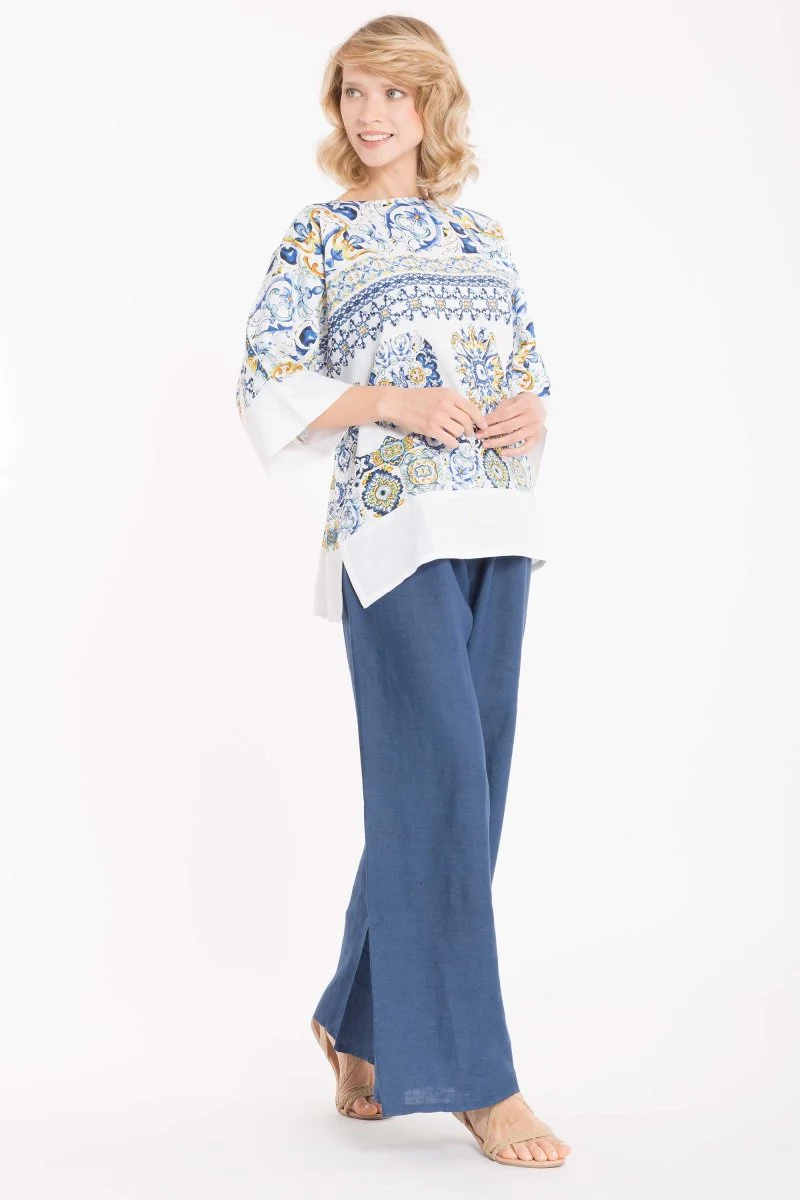 PANTALONE MISTO LINO - Image 3