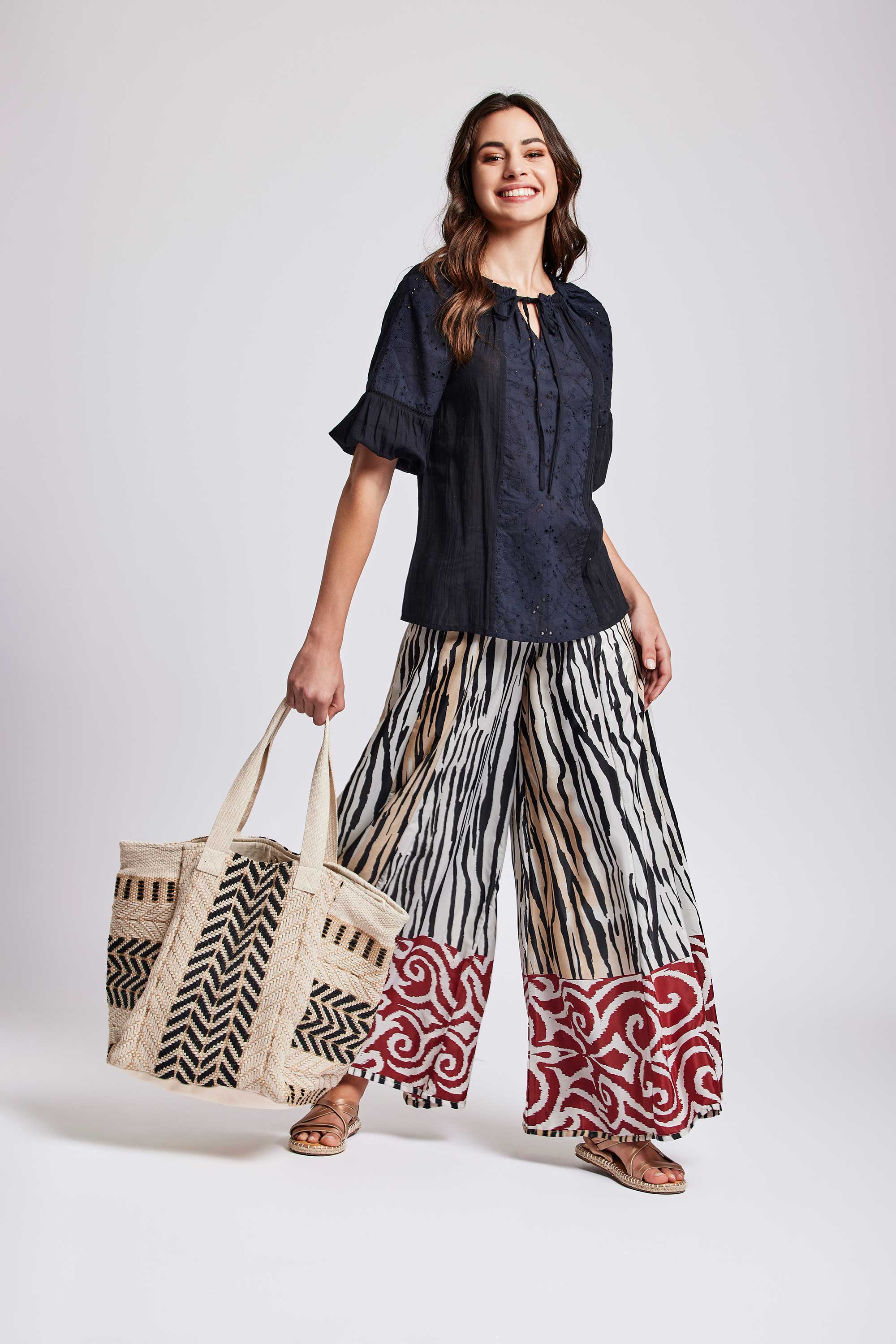 PANTALONI A PALAZZO PETRA - Image 4
