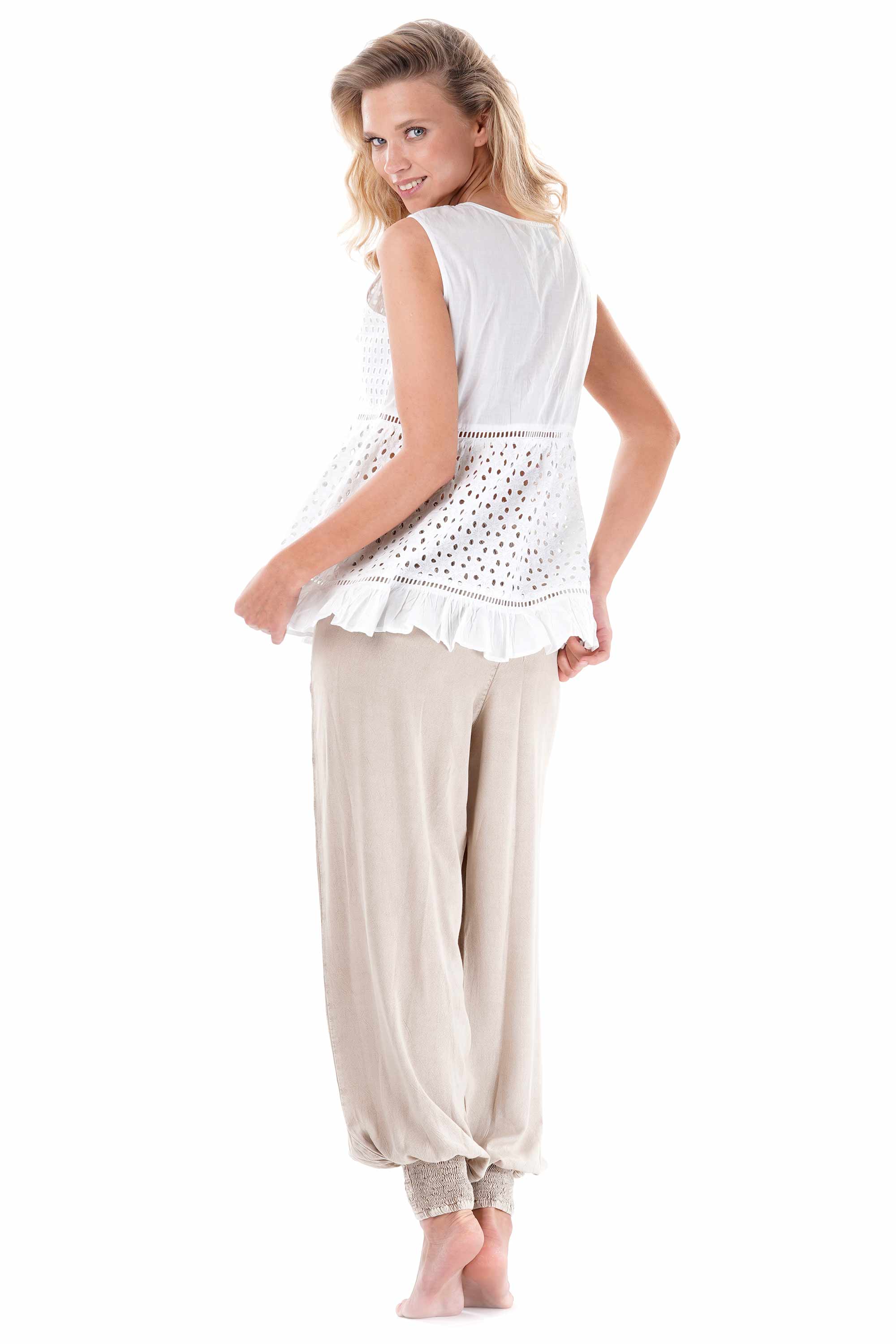 PANTALONI CON ELASTICO IN VITA - Image 2