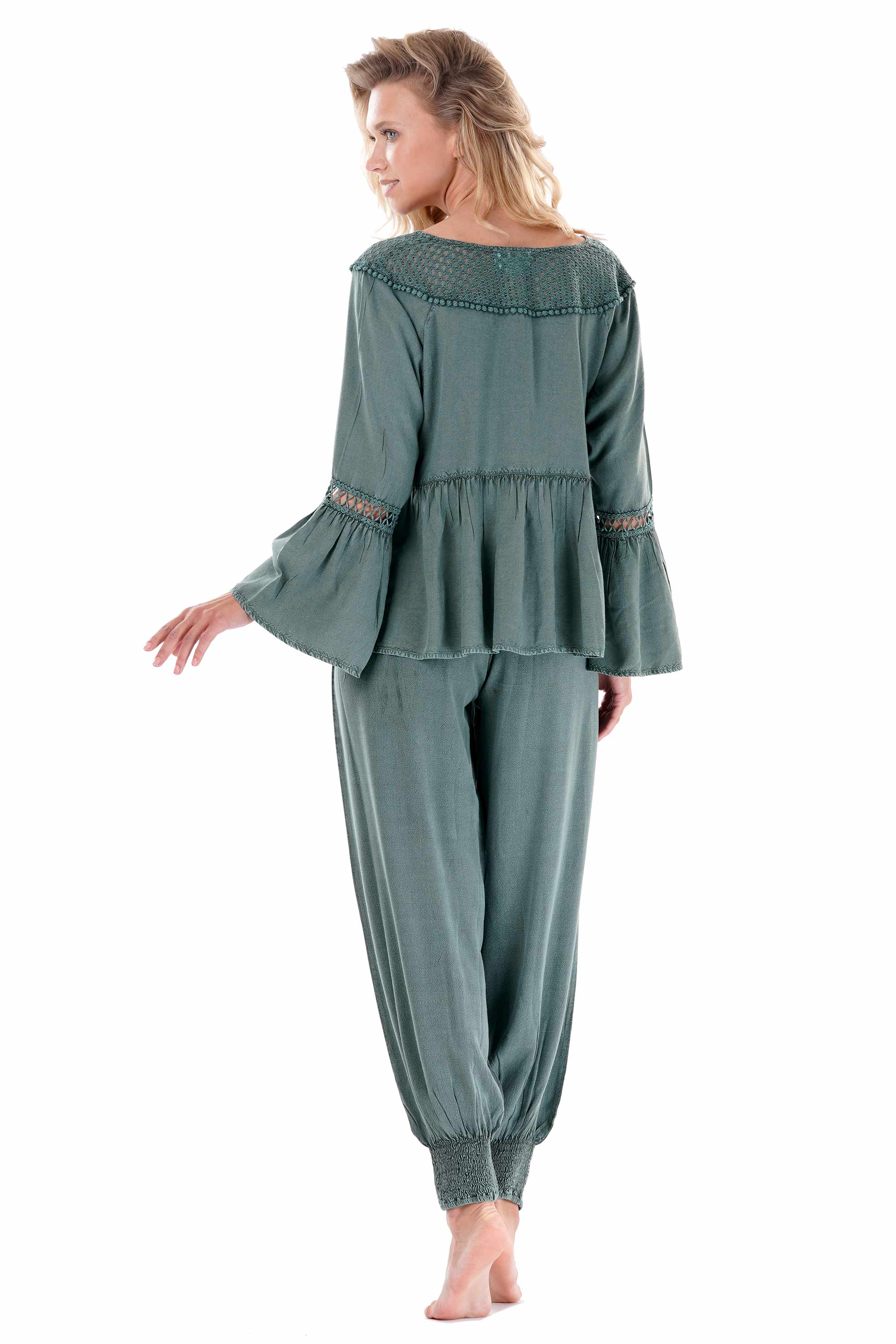 PANTALONI CON ELASTICO IN VITA - Image 5