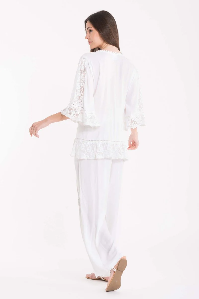 PANTALONI CON MERLETTI - Image 2