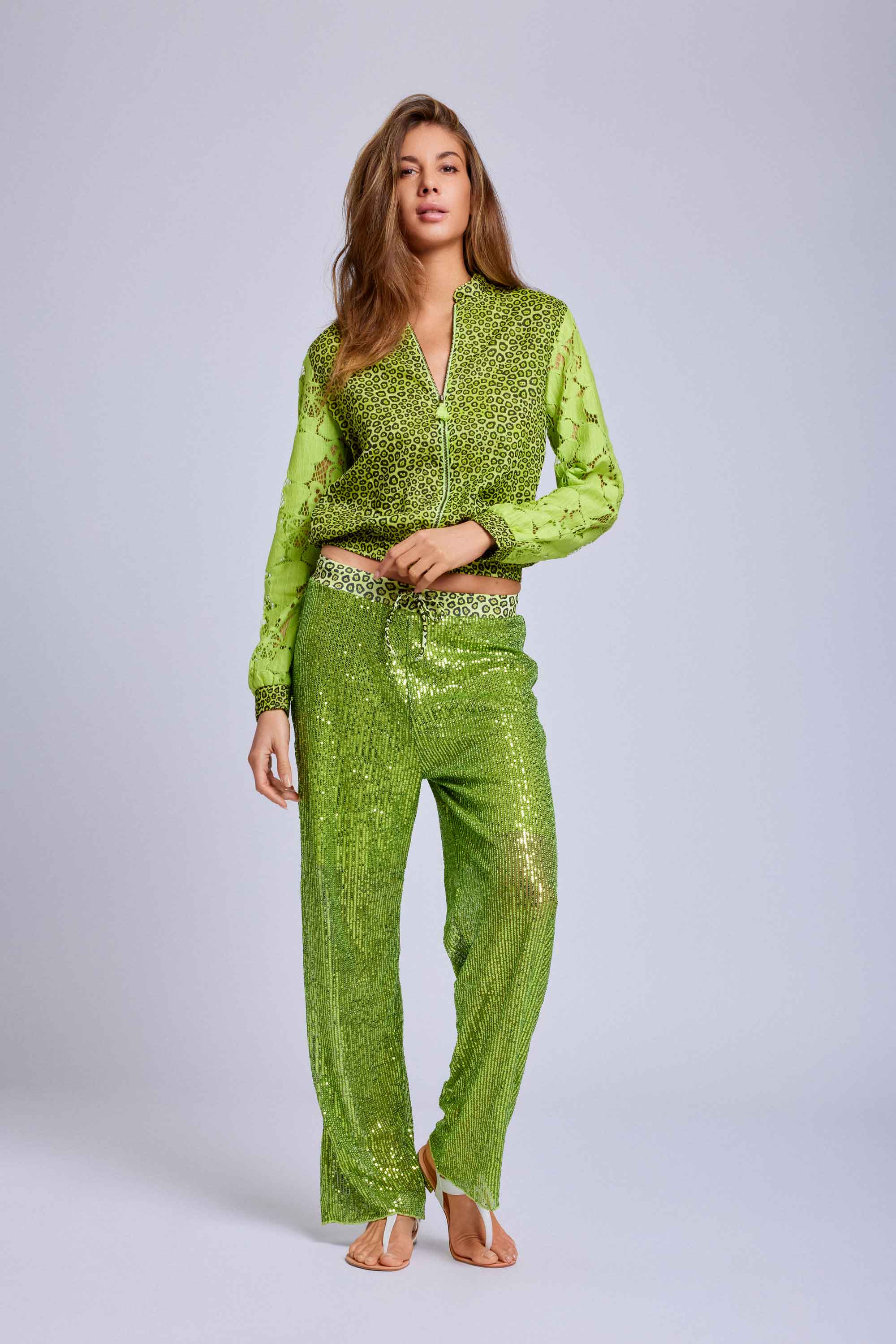 PANTALONI CON PAILLETTES PETRA - Image 3