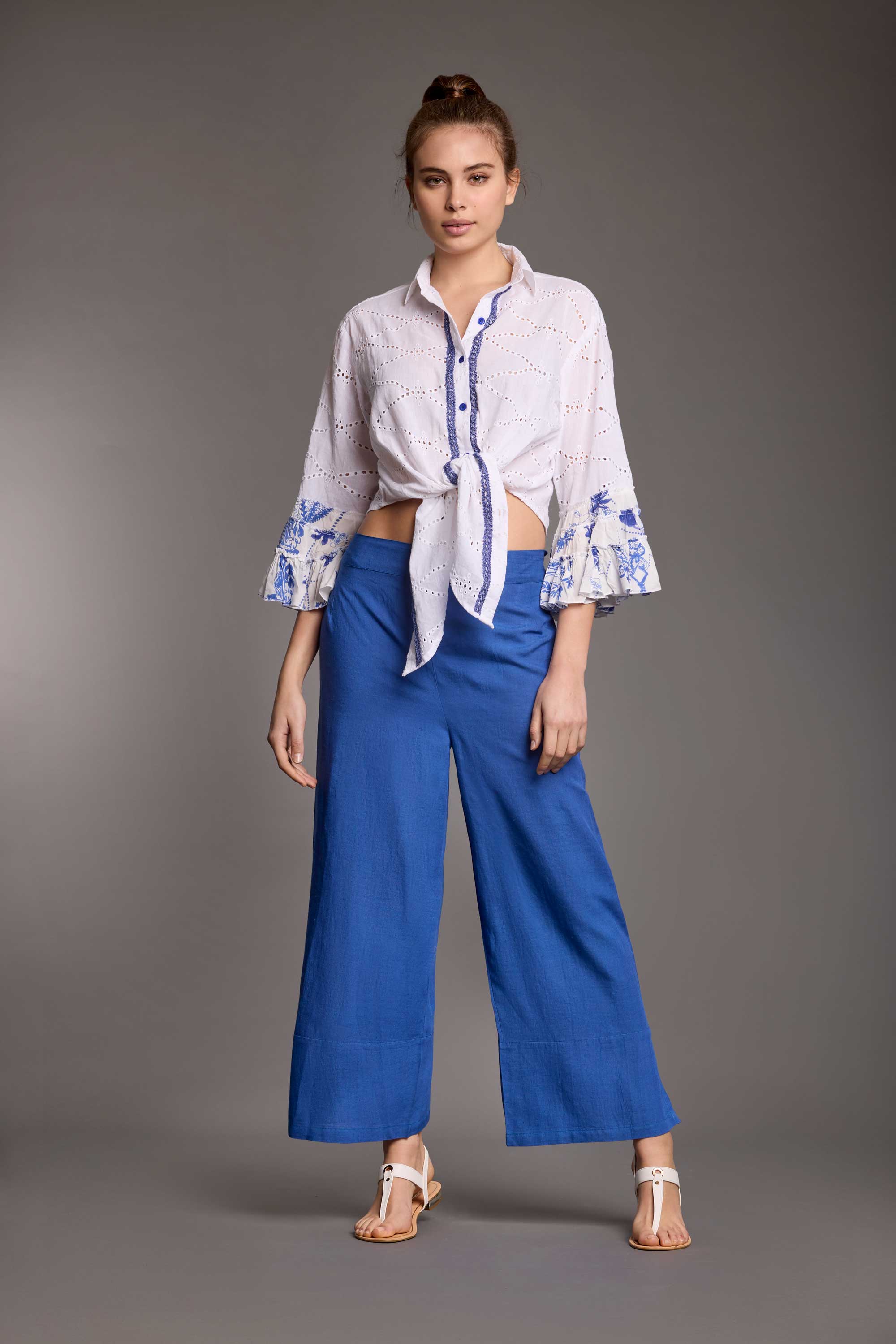 PANTALONI GAMBA LARGA KAI - Image 2