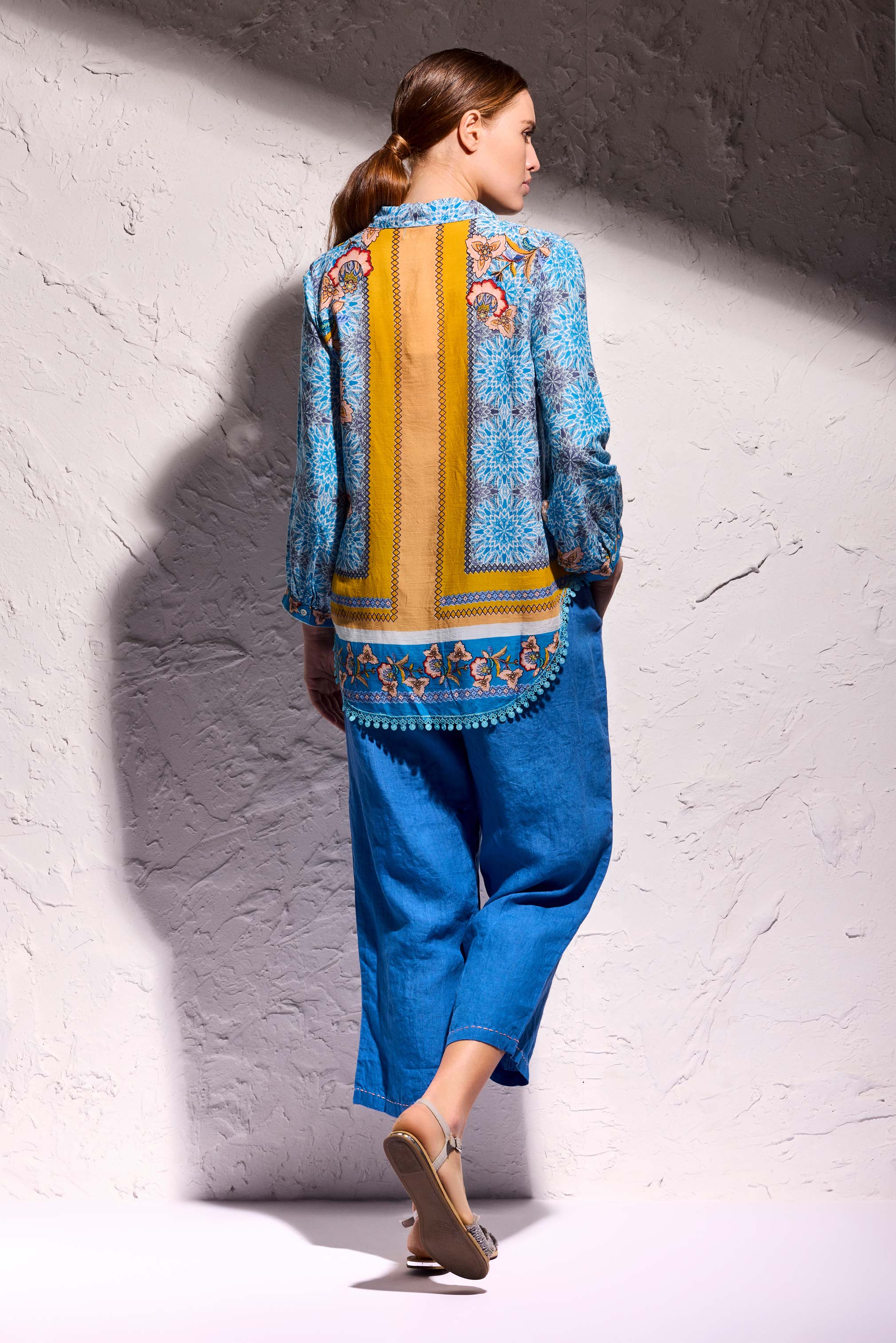 PANTALONI IN LINO - Image 3