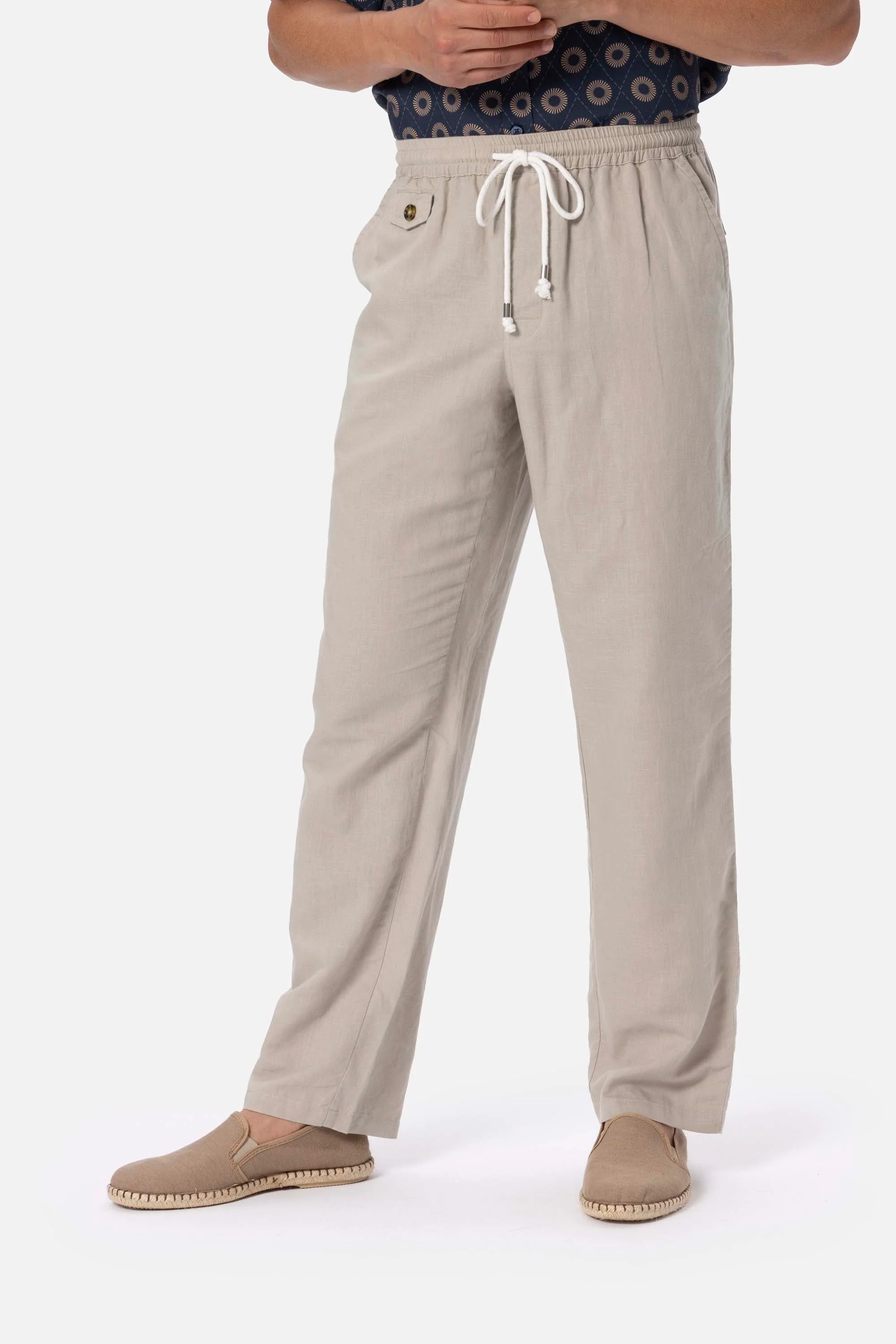 PANTALONI IN LINO SAMUEL - Image 3