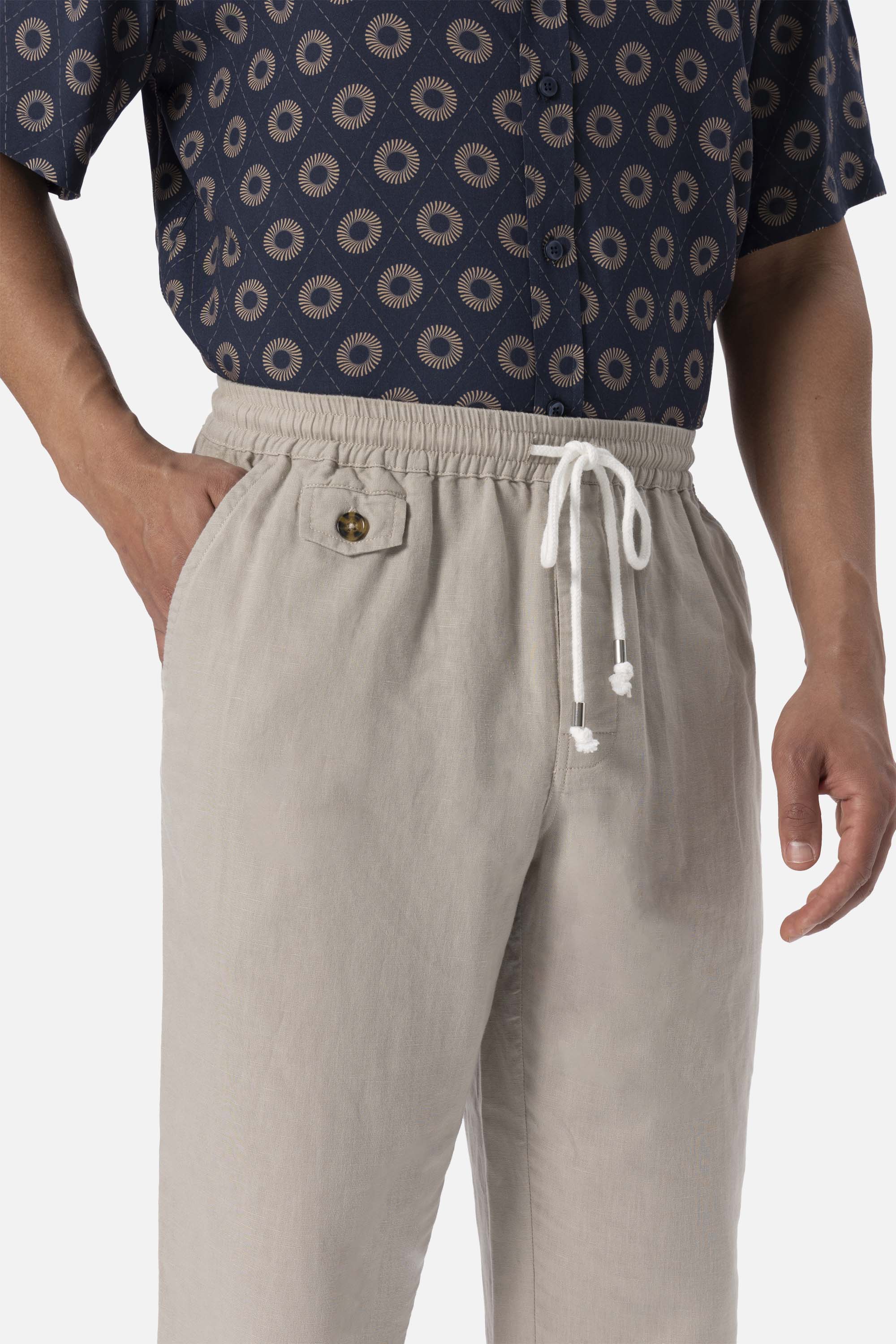PANTALONI IN LINO SAMUEL - Image 5