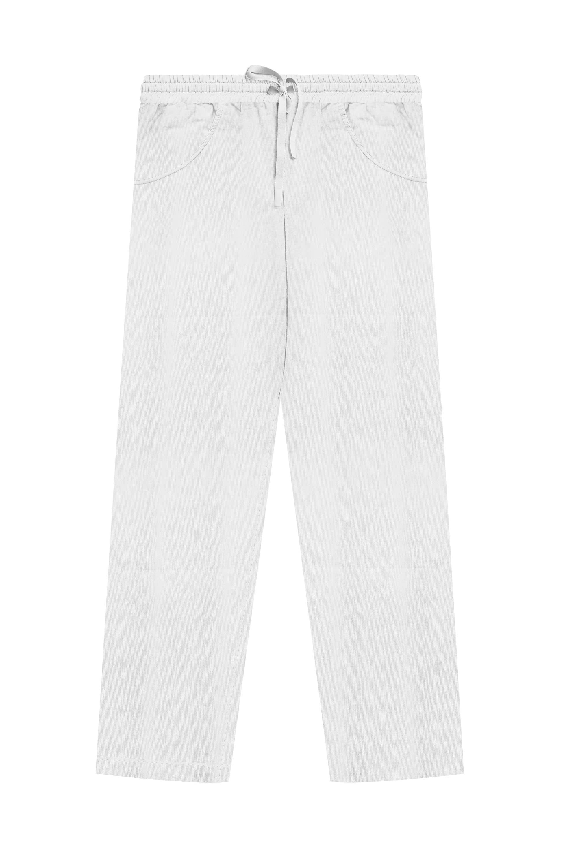 PANTALONI IN MISTO LINO ZENO - Image 5