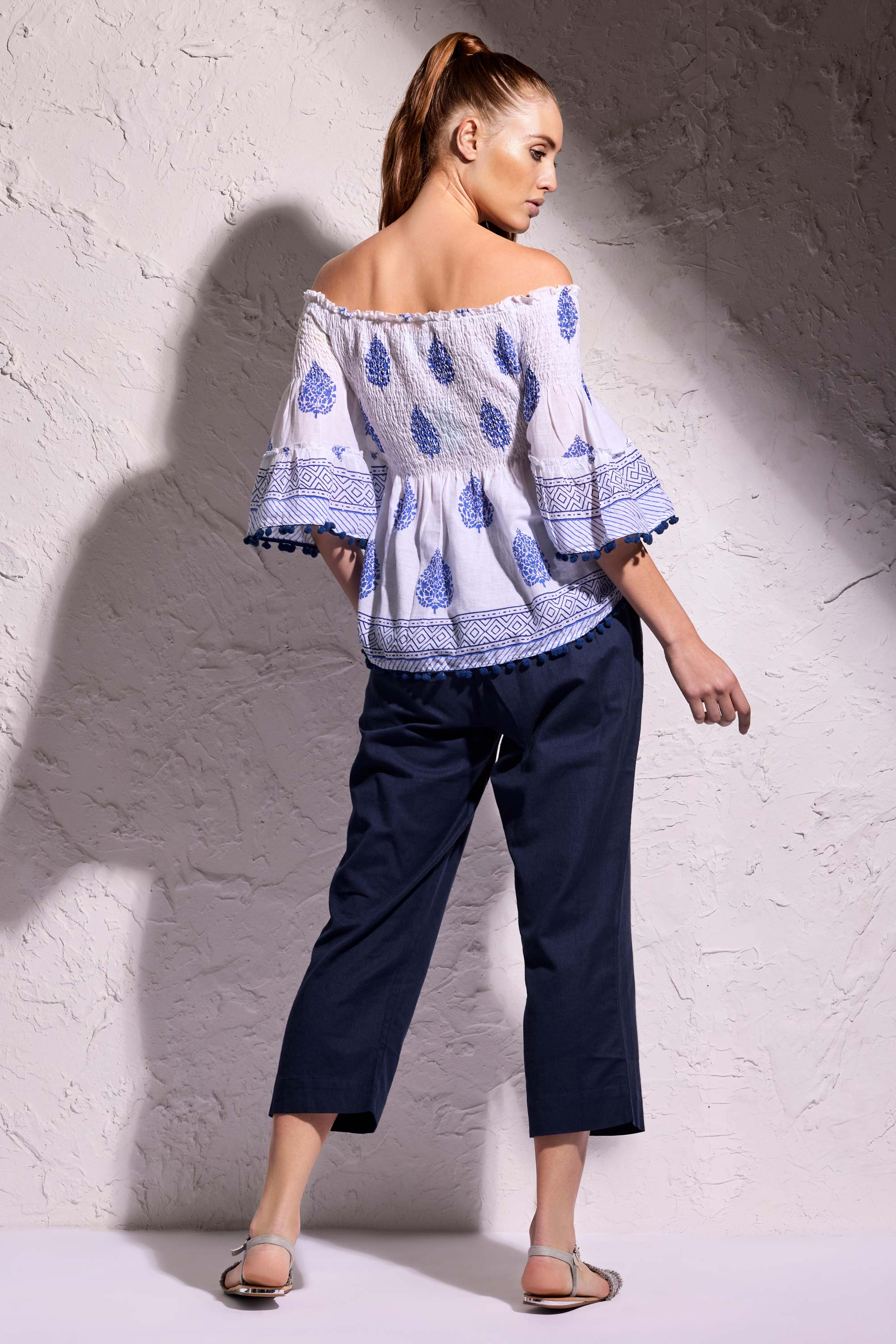 PANTALONI IN MISTO LINO - Image 3