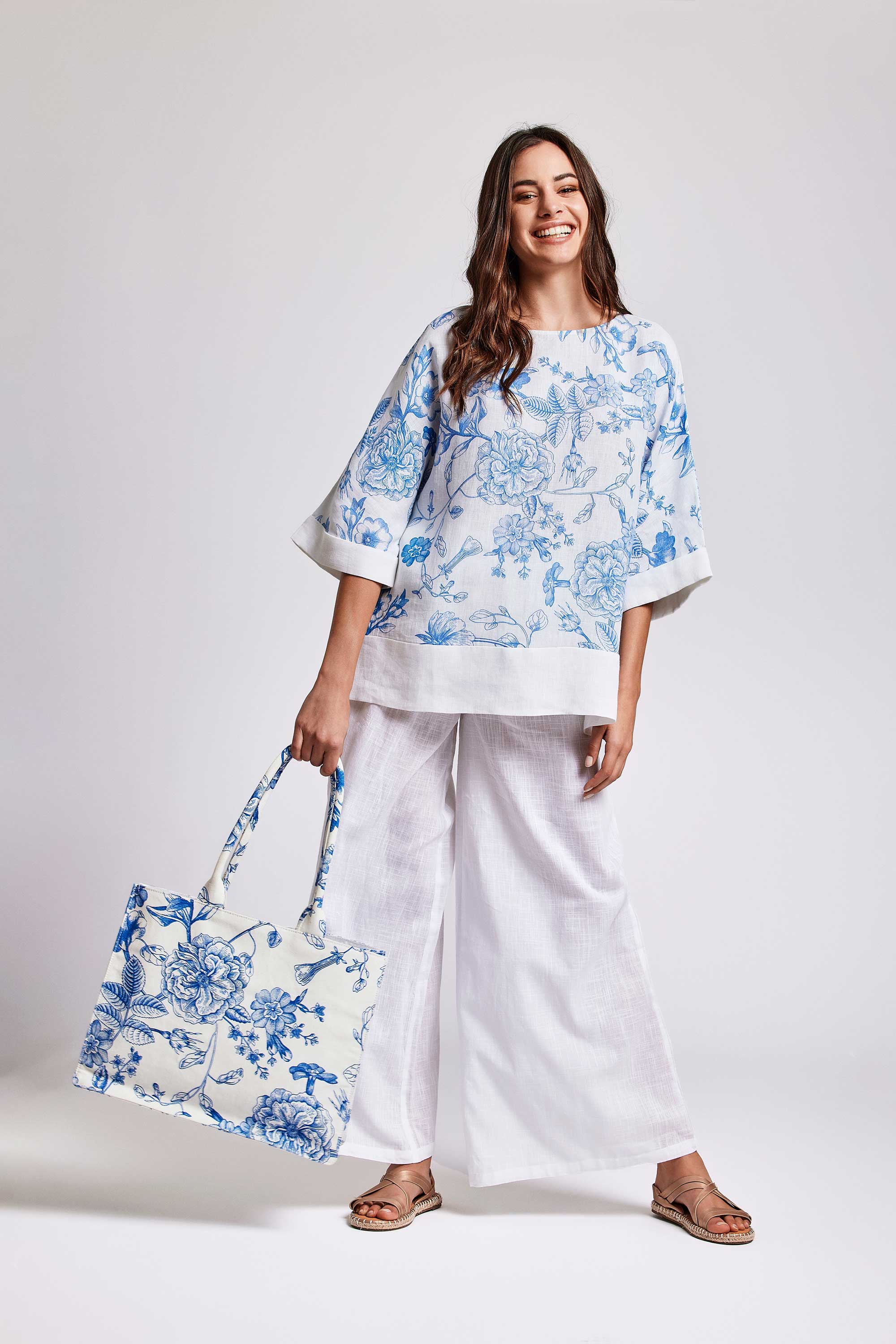 PANTALONI PALAZZO CLASSICO - Image 3