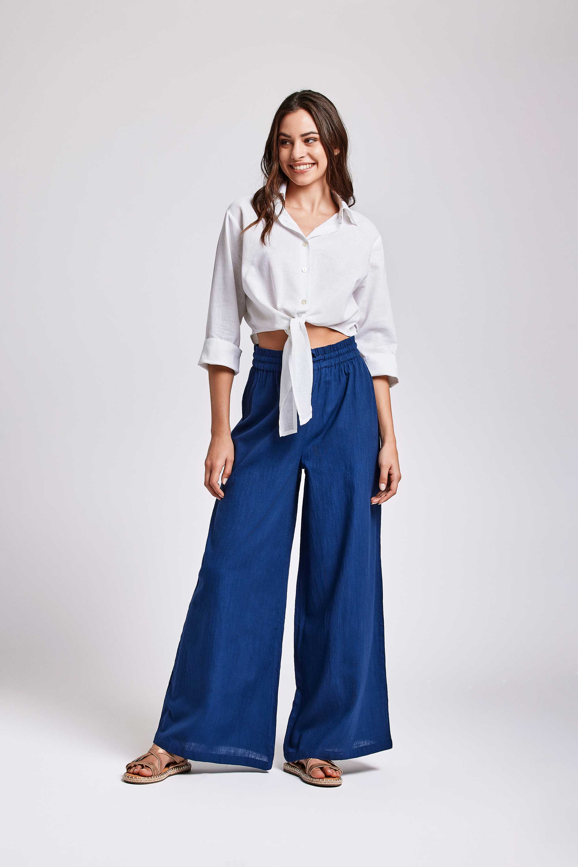 PANTALONI PALAZZO CLASSICO - Image 6