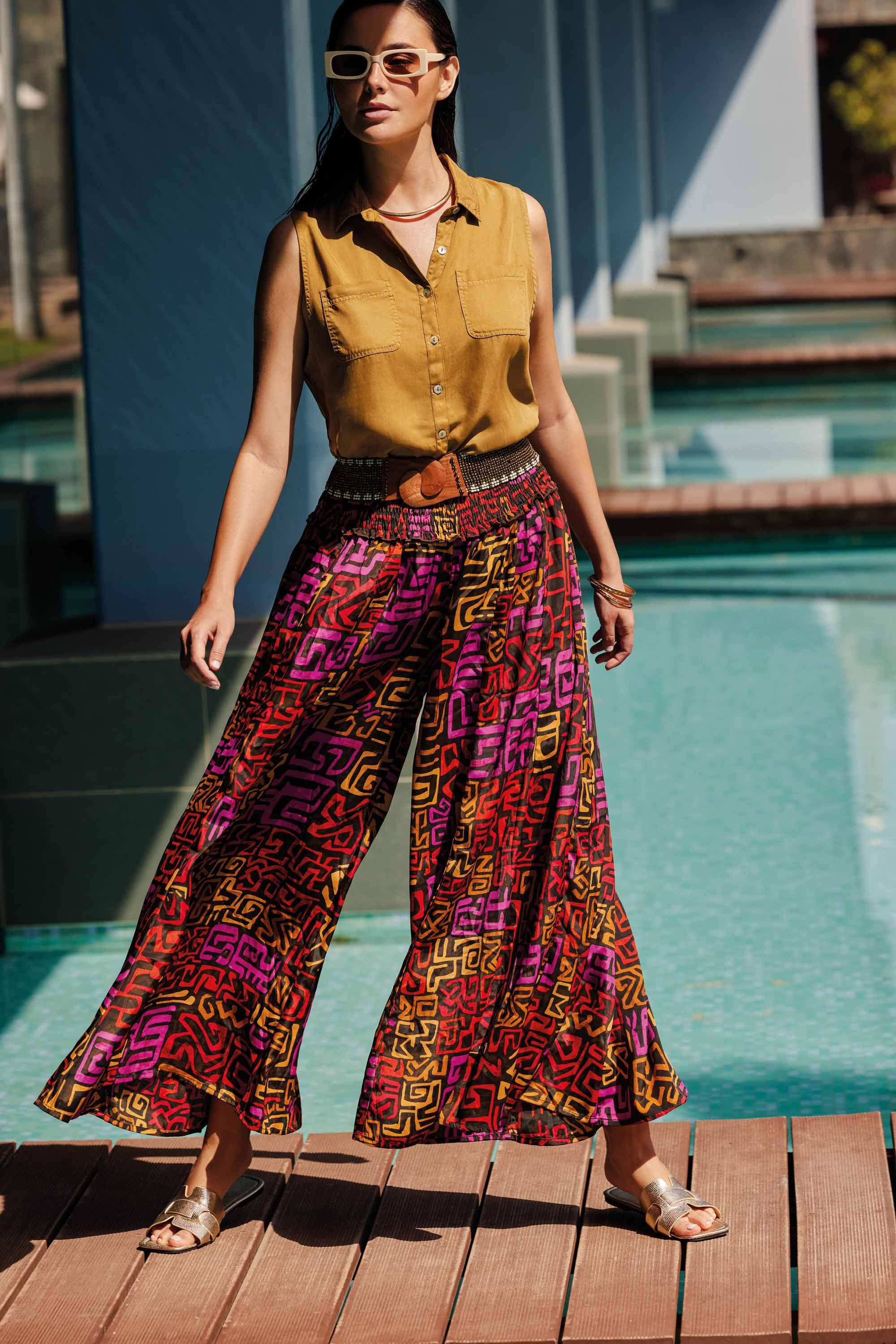 PANTALONI PALAZZO DESIREE