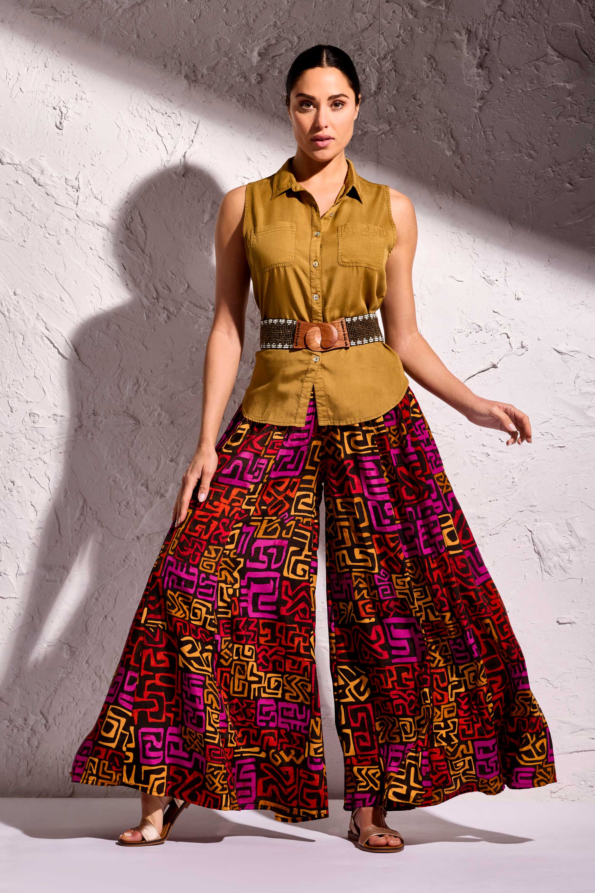 PANTALONI PALAZZO DESIREE - Image 2