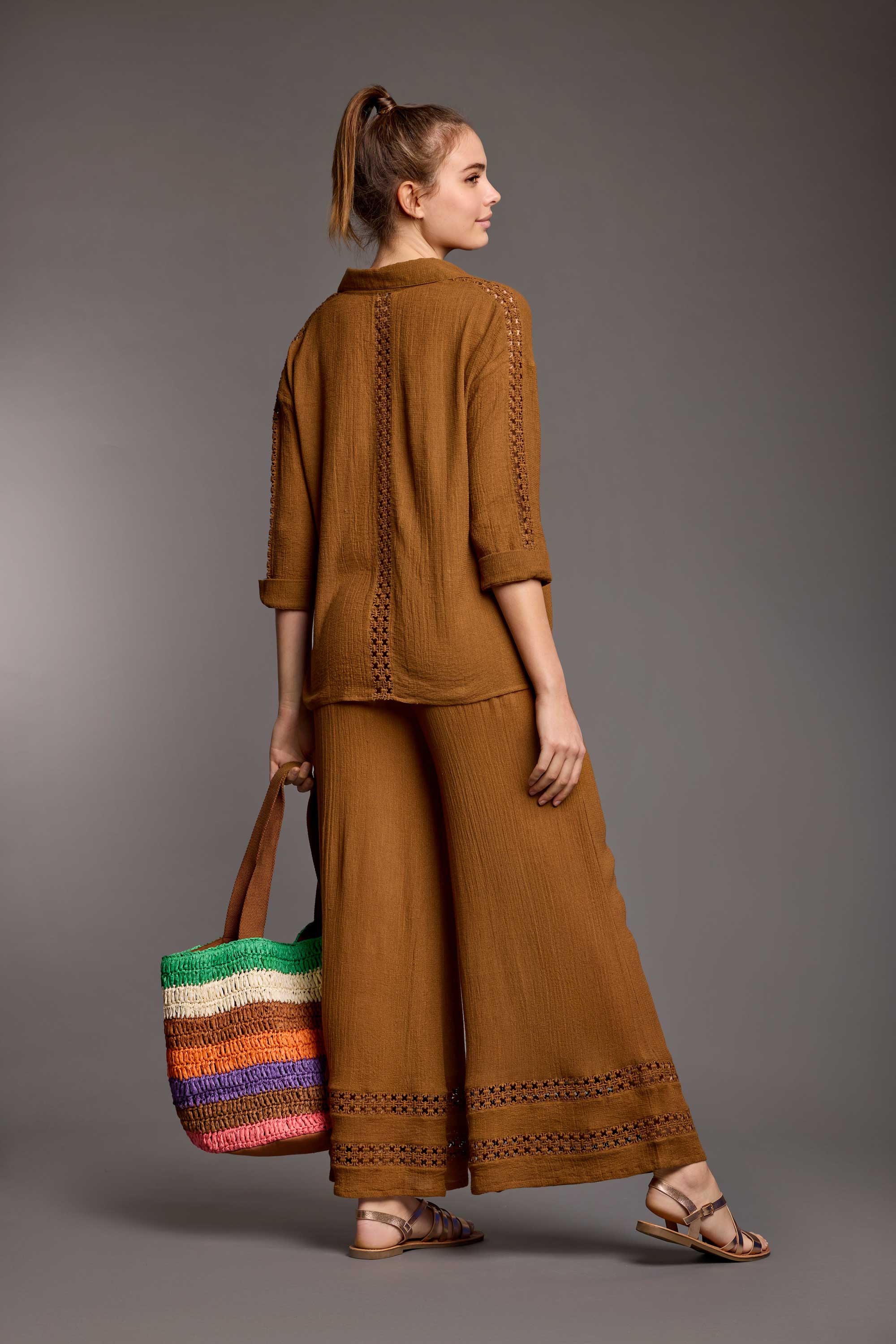 PANTALONI PALAZZO DIXIE - Image 6