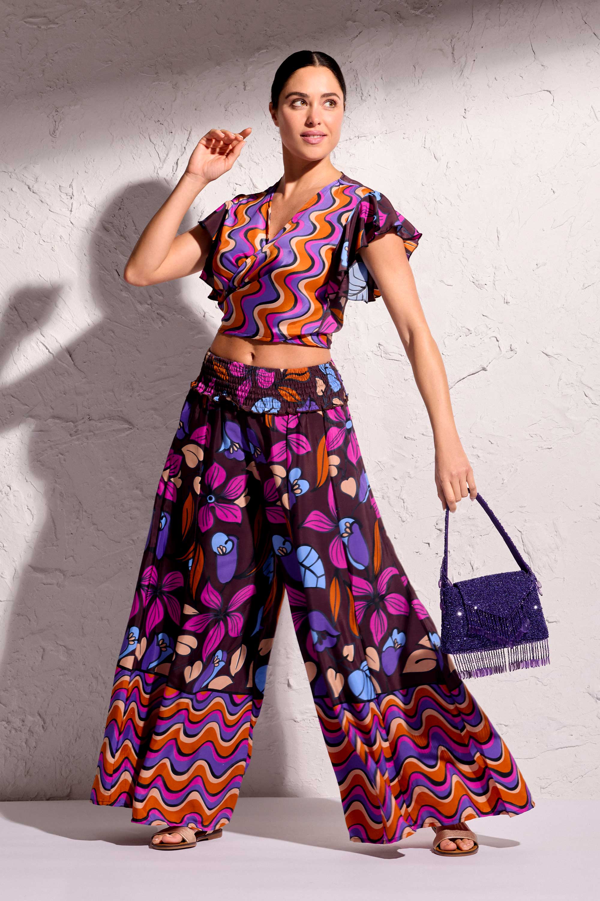 PANTALONI PALAZZO ELODIE - Image 2