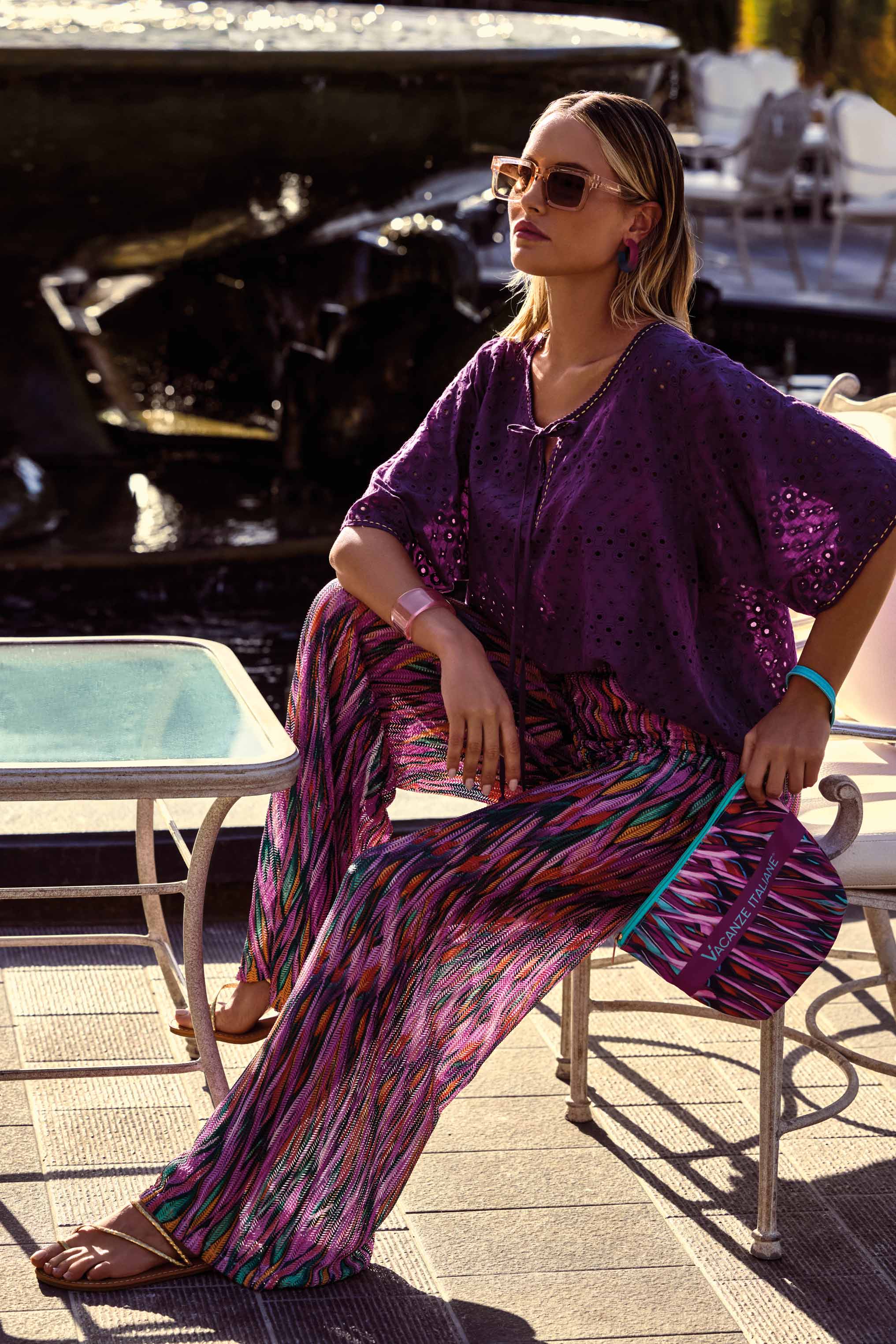 PANTALONI PALAZZO INES - Image 2