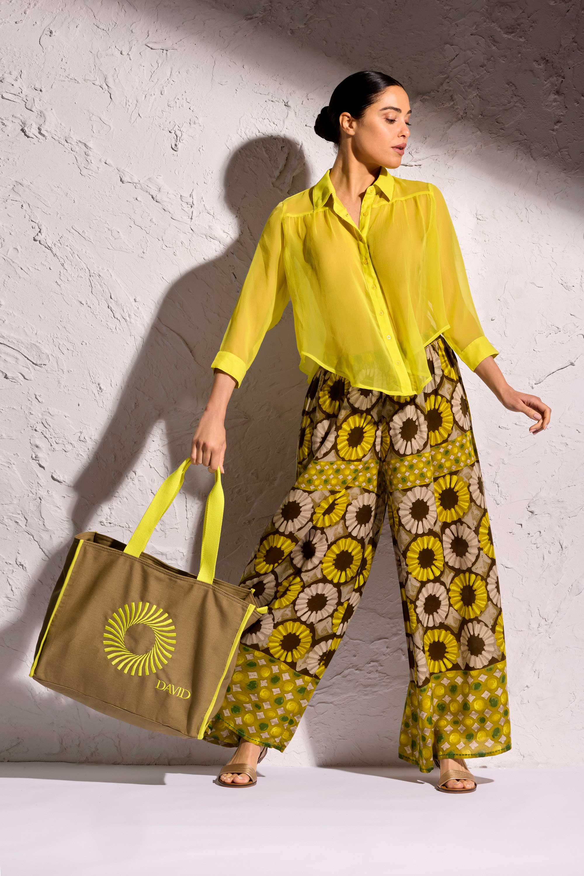 PANTALONI PALAZZO LORENA - Image 2
