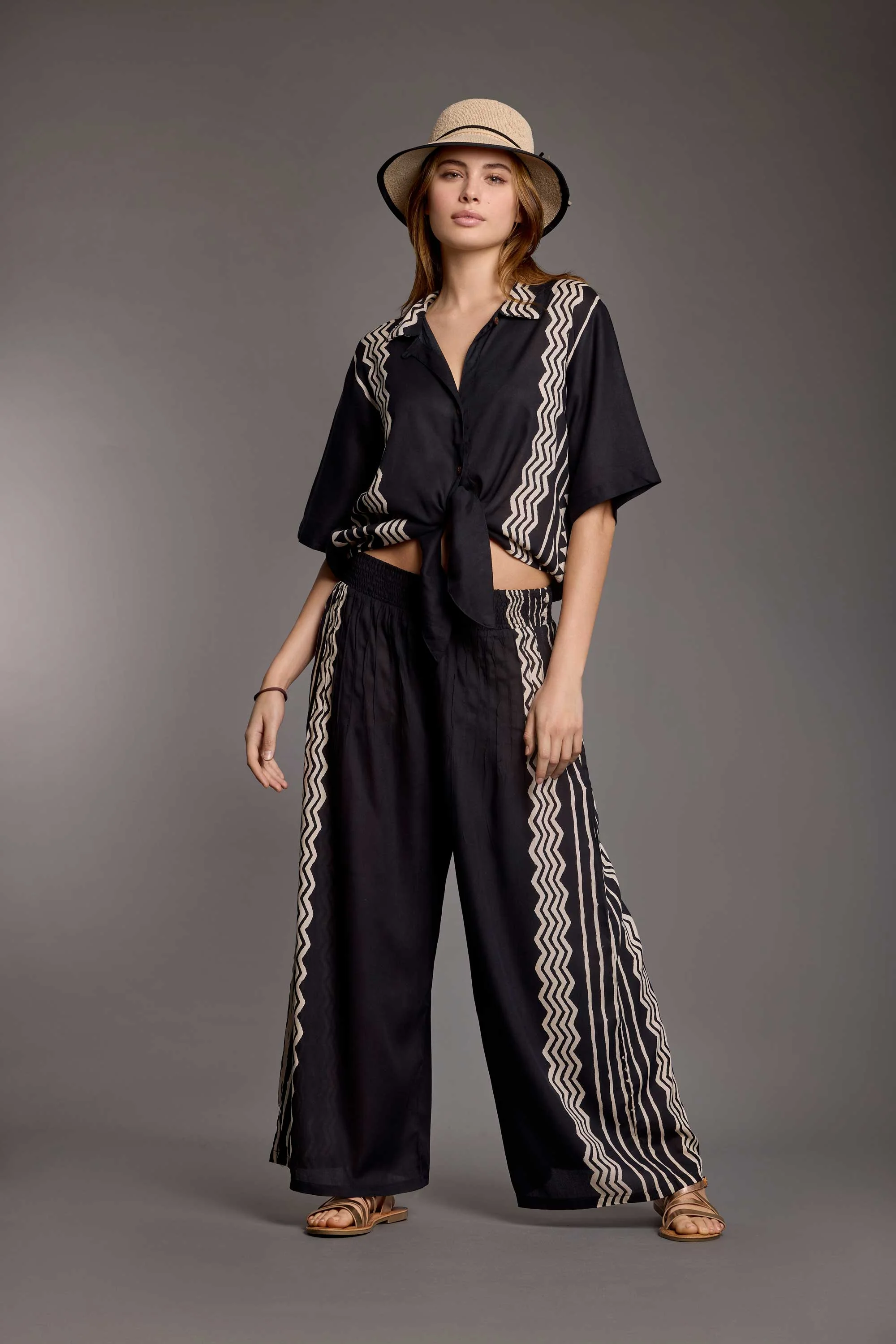 PANTALONI PALAZZO MARA - Image 3
