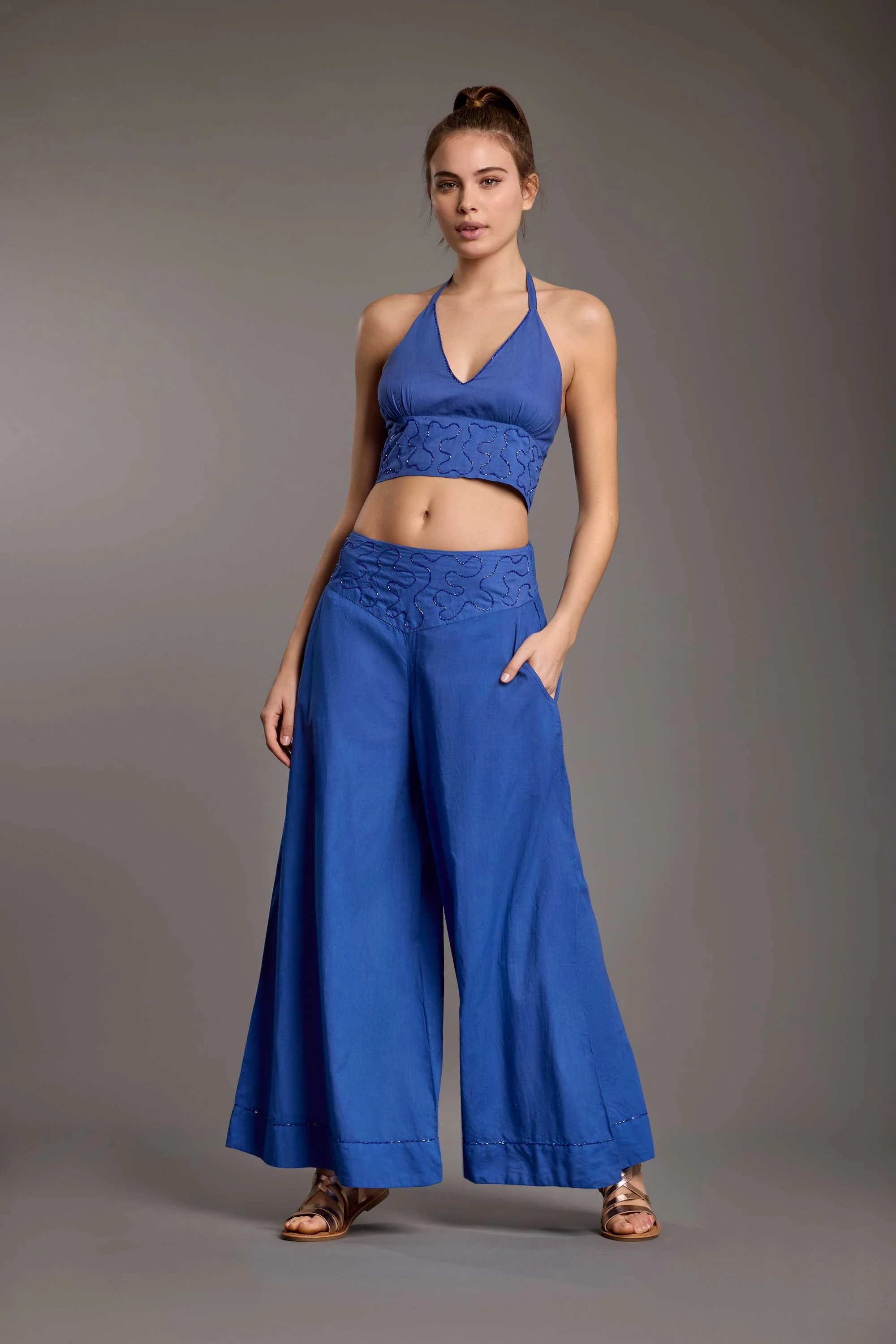 PANTALONI PALAZZO TERA - Image 5