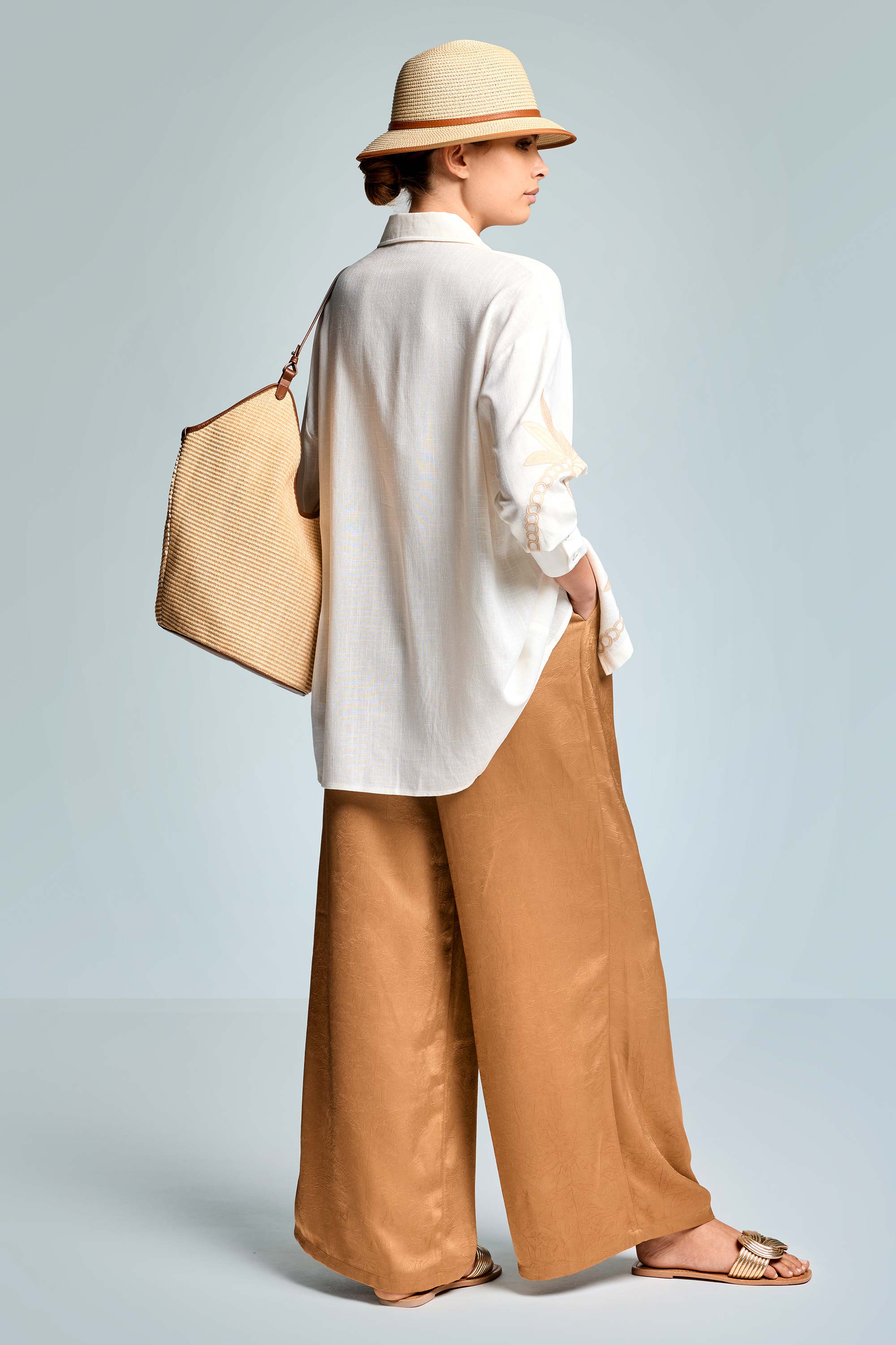 PANTALONI PALAZZO YAEL - Image 3