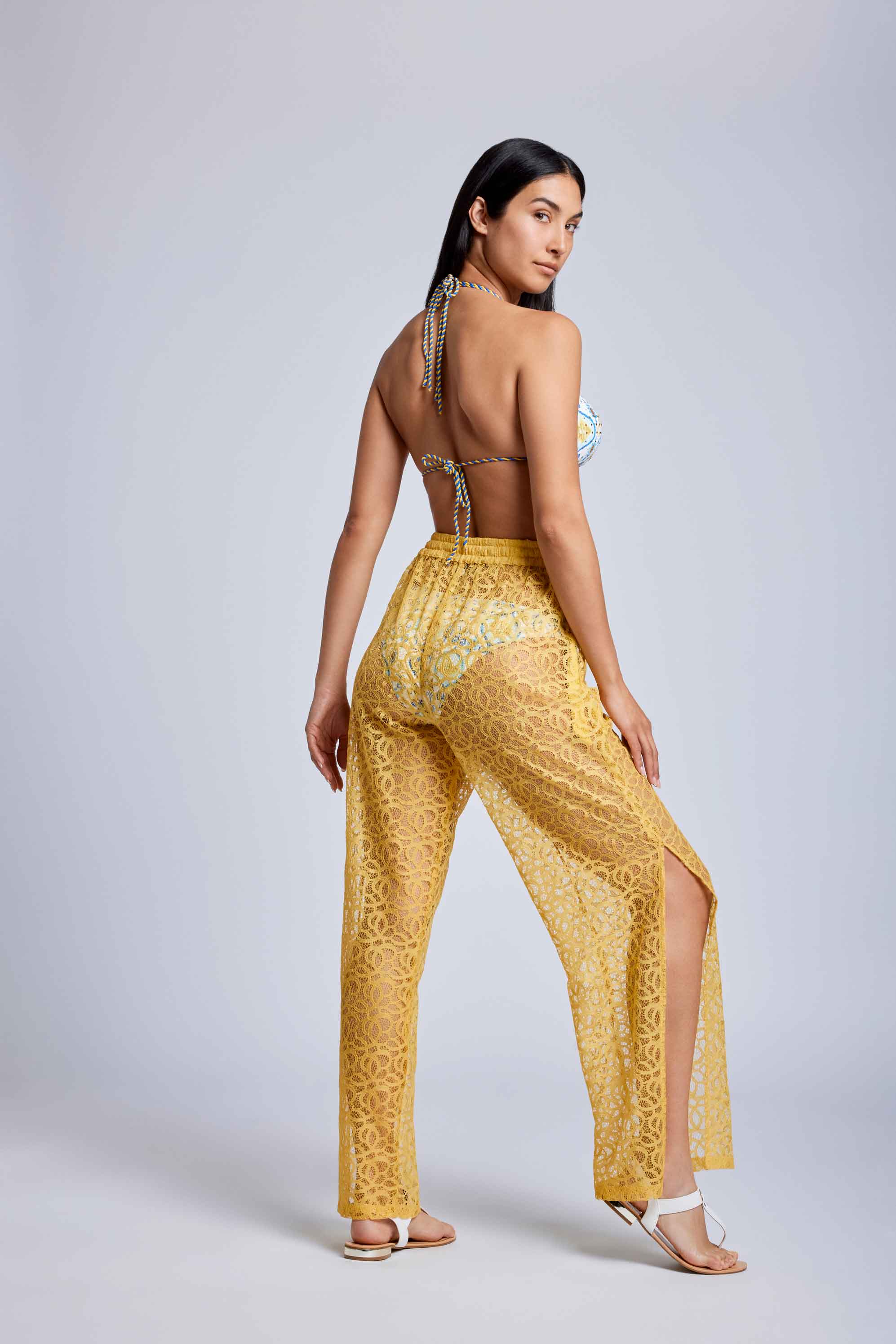 PANTALONI RICAMATI A MANO VANY - Image 7