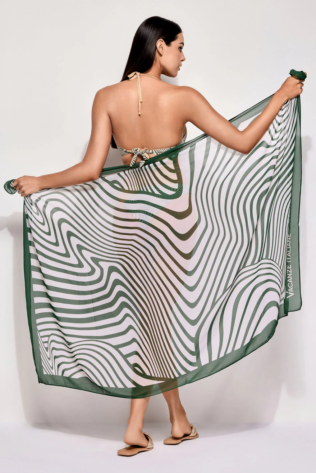 PAREO FOULARD DIGITAL WAVES - Image 2