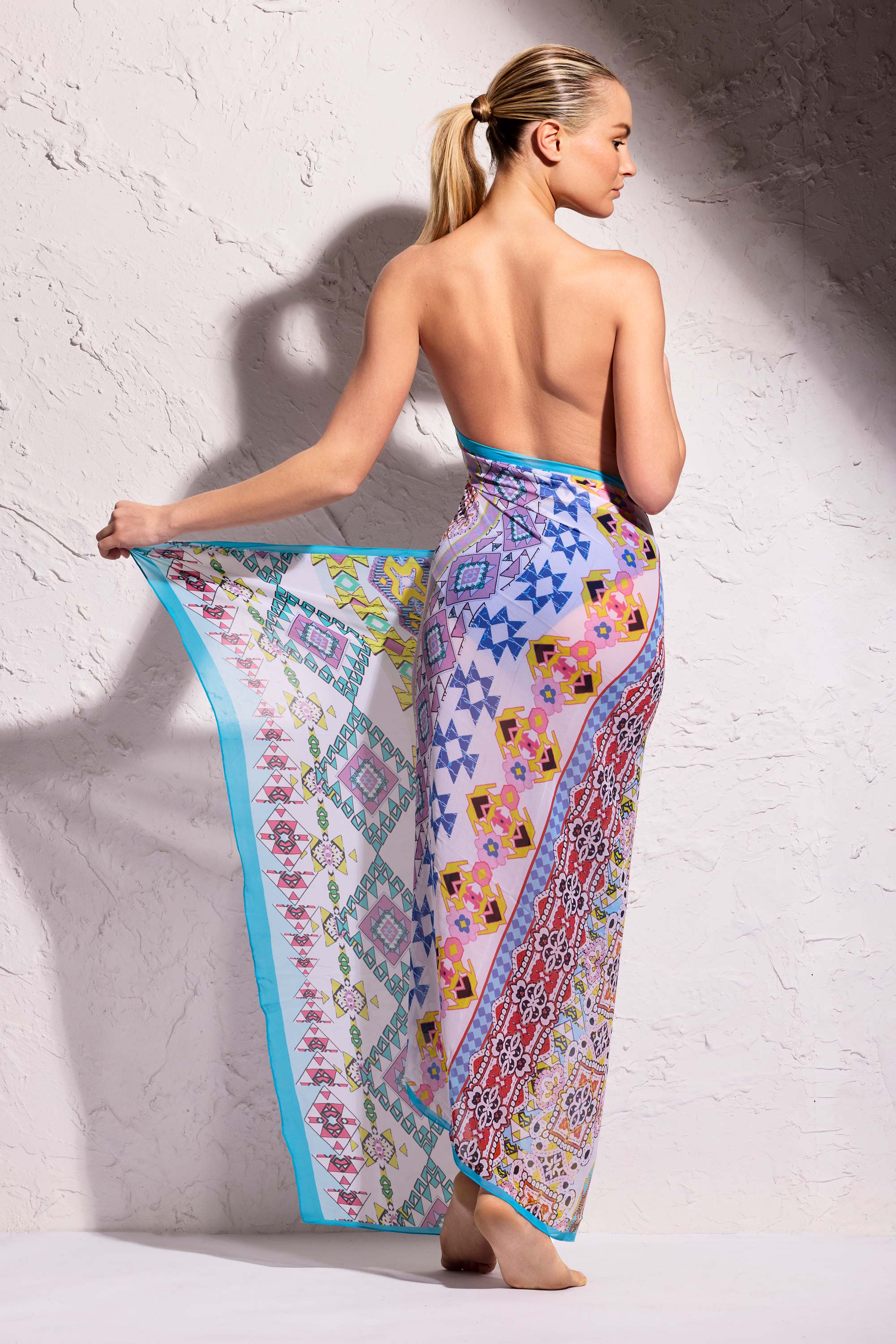 PAREO FOULARD IN FANTASIA - Image 2