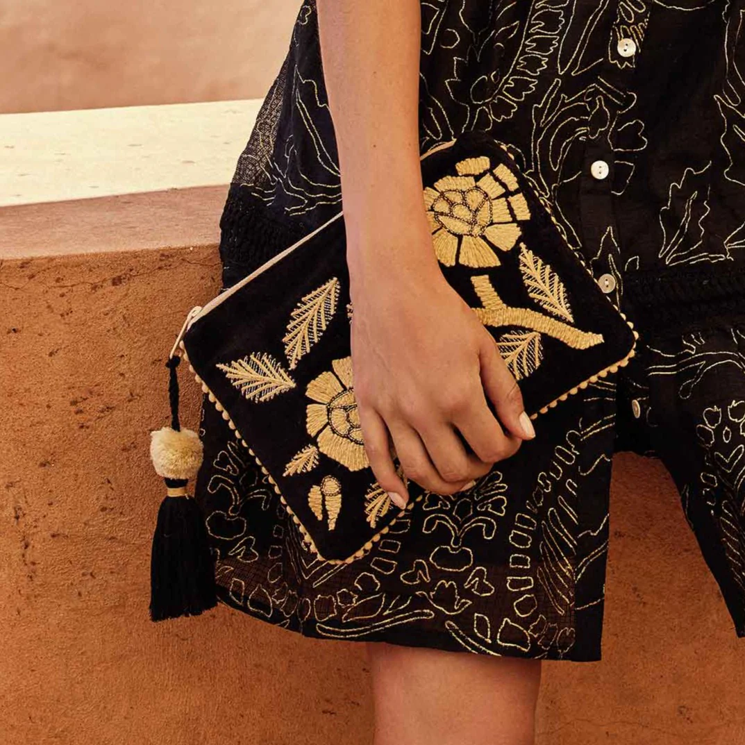 POCHETTE RICAMI FIORI - Image 2