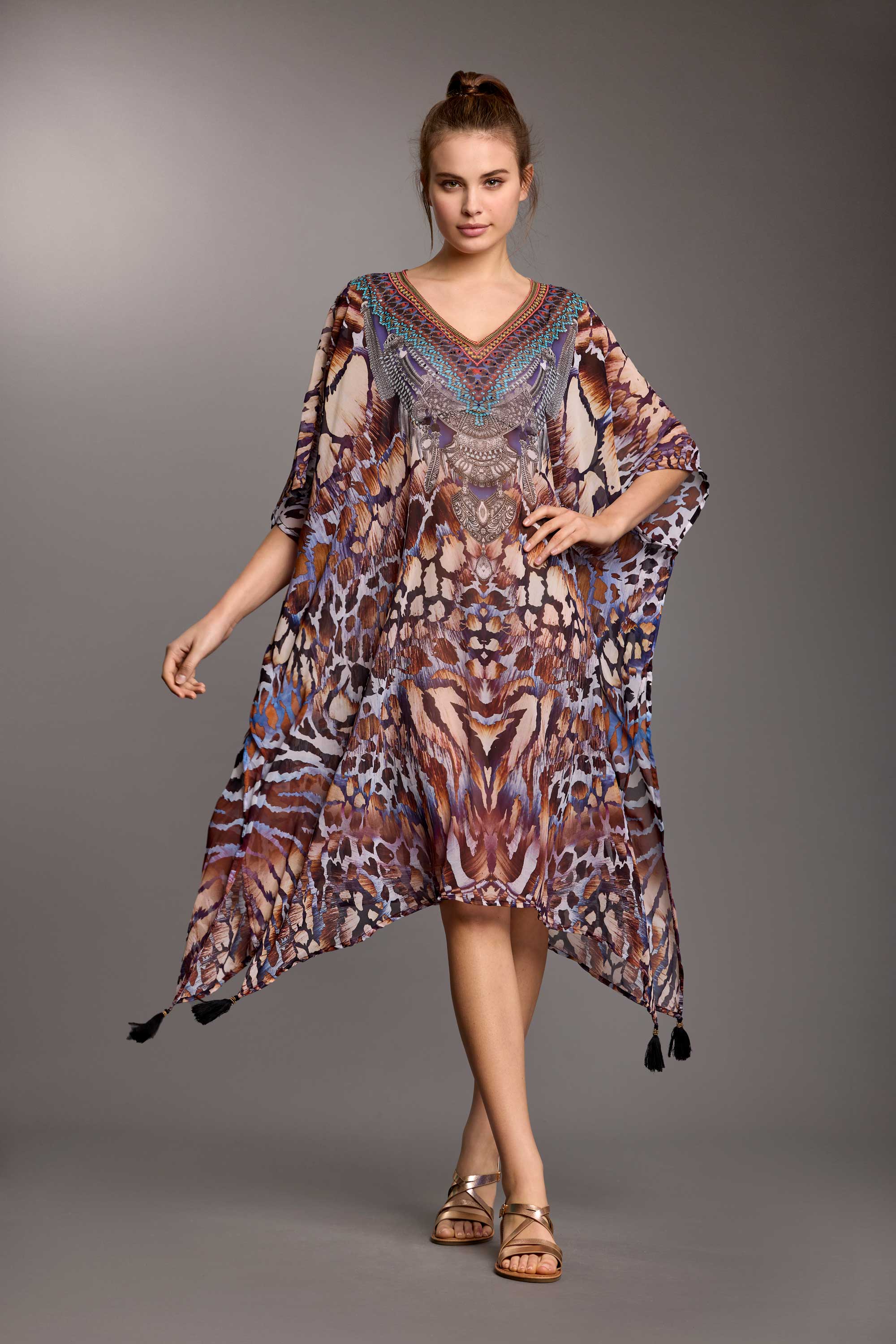 PONCHO ANIMALIER WANDA - Image 2