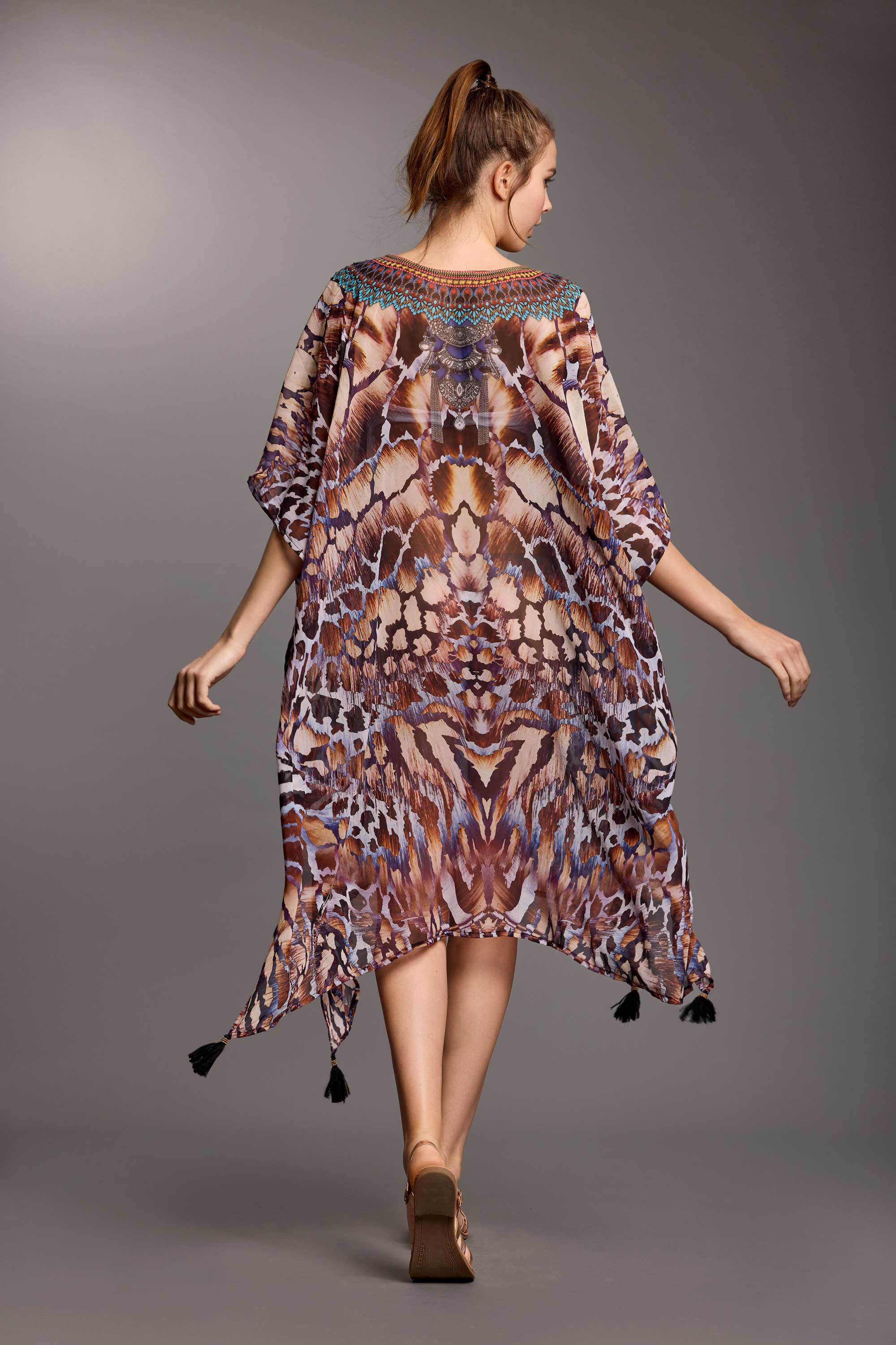 PONCHO ANIMALIER WANDA - Image 3