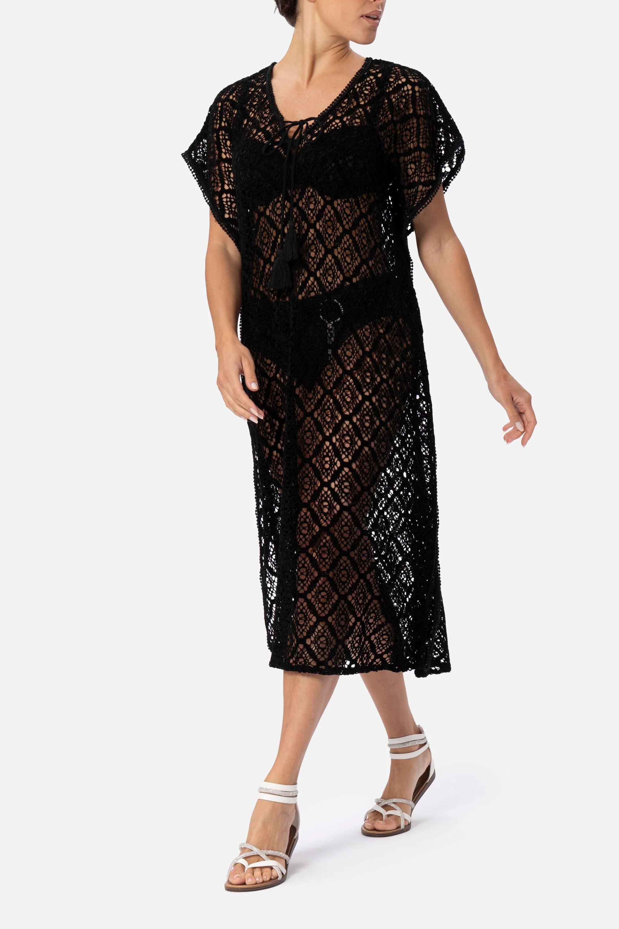 PONCHO IN PIZZO GRACE - Image 3