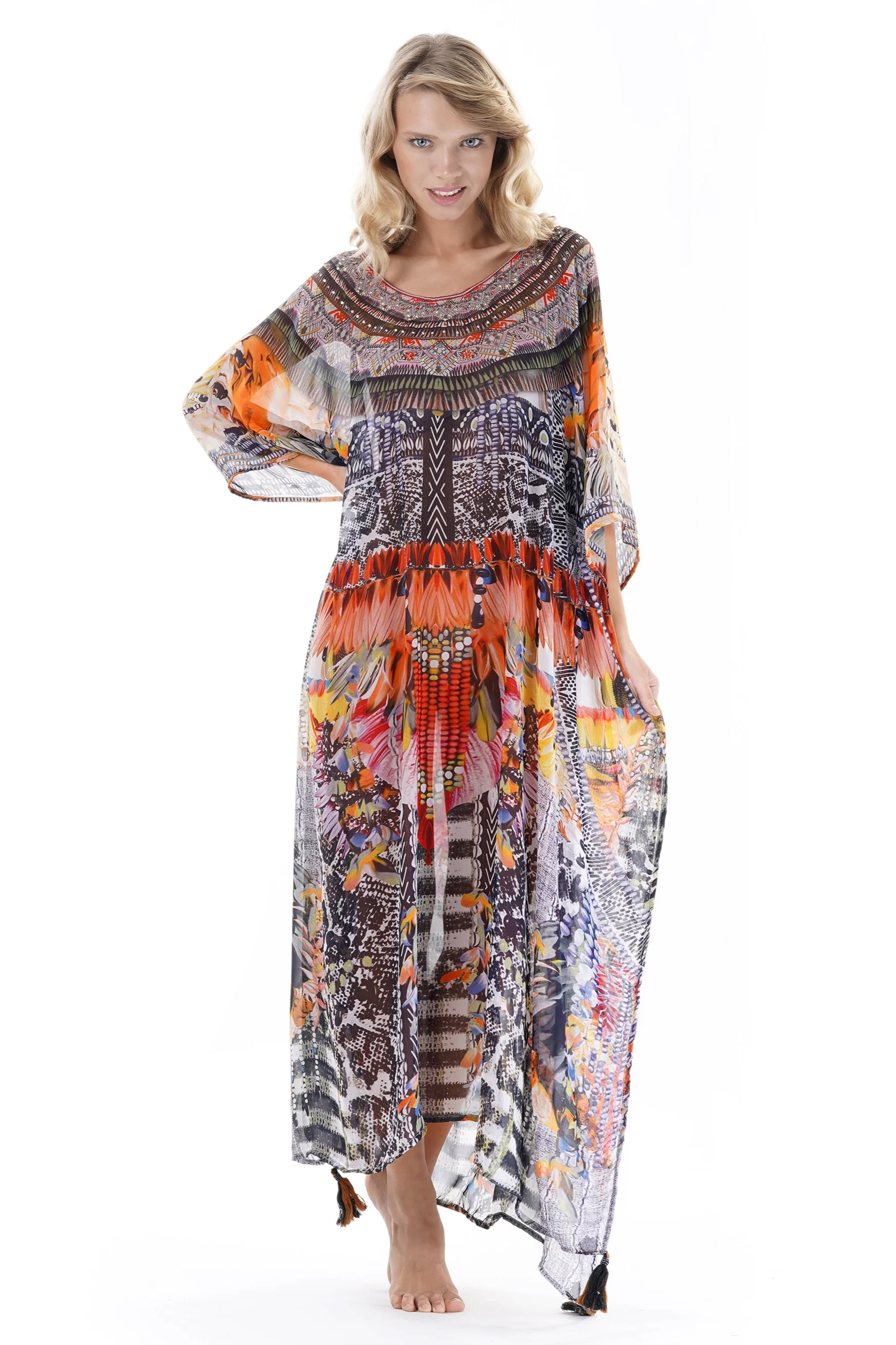 PONCHO LUNGO A FANTASIA - Image 3